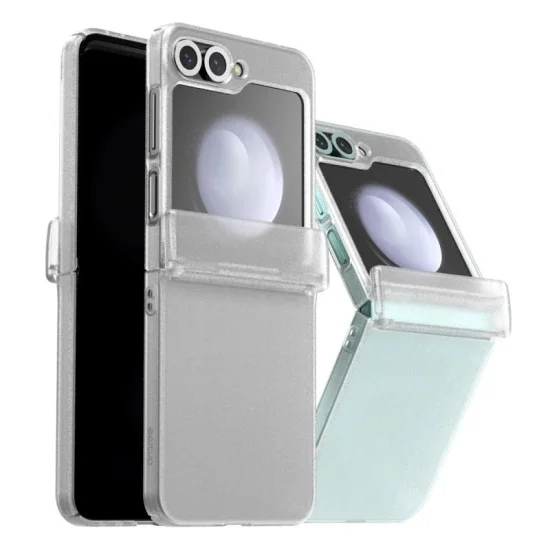 Cover Samsung Z Flip 6 Nukin 360 With Hinge Protection Case Araree - Clear
